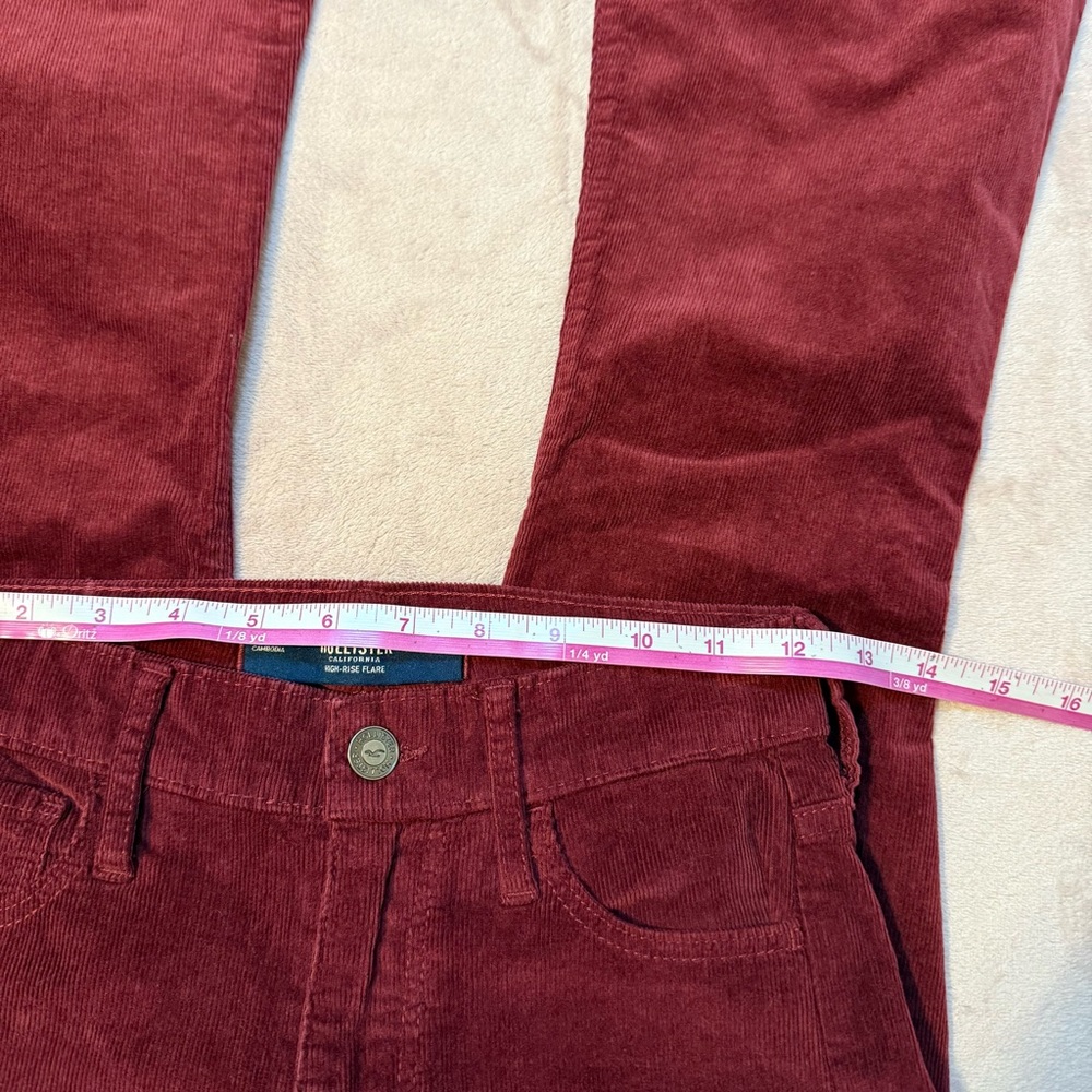 Hollister high rise flare pants W23/L29/1/2 - Picture 7 of 10